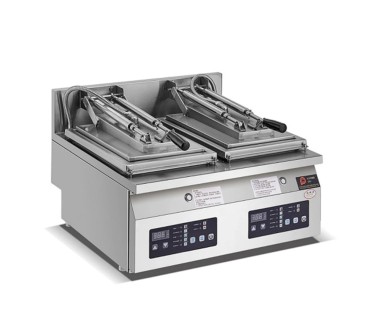 Freidora Auto Dumplings Doble Cabezal 61x60x41cm