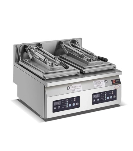 Freidora Auto Dumplings Doble Cabezal 61x60x41cm