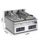 Freidora Auto Dumplings Doble Cabezal 61x60x41cm Freidora Auto Dumplings Doble Cabezal 61x60x41cm