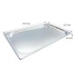 Cubetas Gastronorm GN 1/1 Acero Inox 201 - Lisas con Tapa - de 2-20cm Cubetas Gastronorm GN 1/1 Acero Inox 201 - Lisas con Tapa - de 2-20cm
