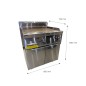 Plancha Gas Natural 14kW 80x70cm - derecha/izquierda Plancha Gas Natural 14kW 80x70cm - derecha/izquierda