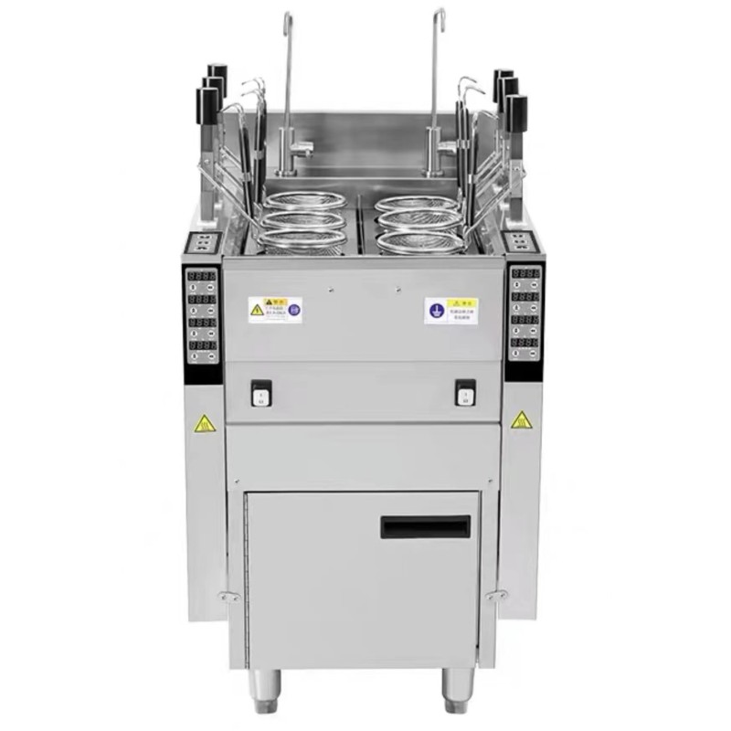 Cocedor De Fideos Automático Con 6 Escurrideros 9KW/220V