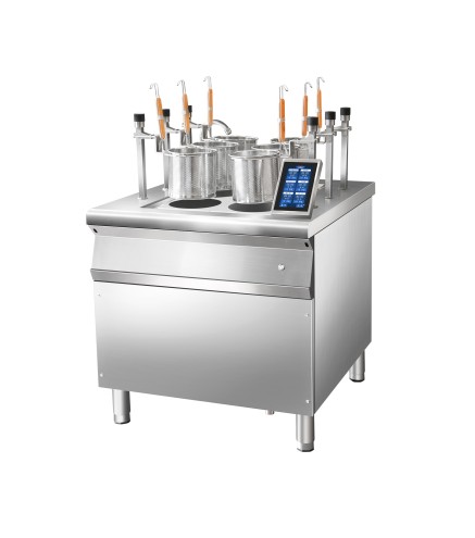 Cocedor De Fideos Automático Con 6 Escurrideros 12KW/380V