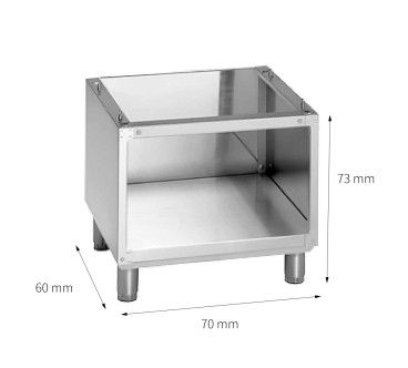 Mueble Inoxidable de Cocina 35x52x57cm / 60x70x73cm
