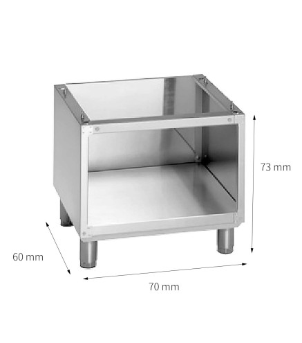 Mueble Inoxidable de Cocina 35x52x57cm / 60x70x73cm