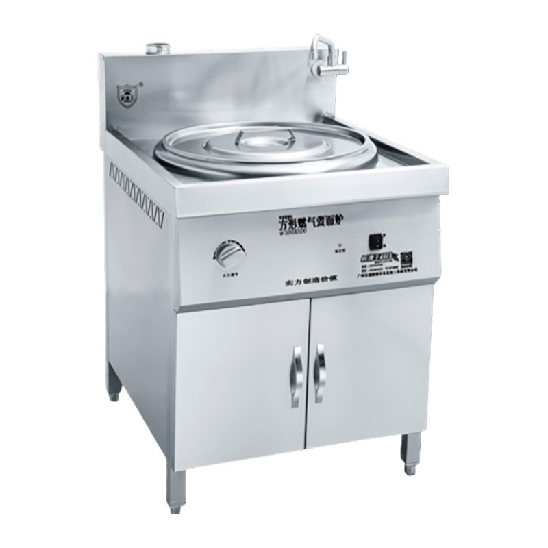 Hervidor Olla De Sopa De Gas Natural 100L Con Ventilador 670x800x950mm