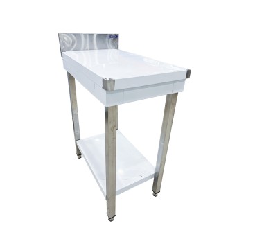 Mesa Trabajo Inoxidable Doble Bandeja 40x70x95cm ATS47A