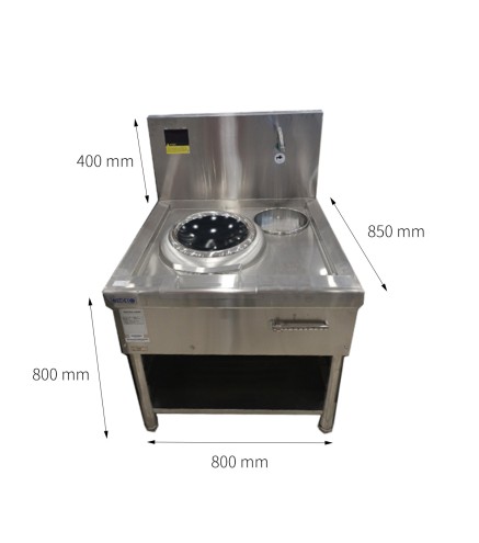 Cocina Eléctrica 6kW/ 220V - 80x85cm