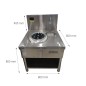 Cocina Eléctrica 6kW/ 220V - 80x85cm