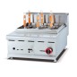 Estufa de Pasta a Gas Natural 11KW 6 Escurridores 60x60x41.5cm