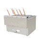Estufa de Pasta a Gas Natural 11KW 6 Escurridores 60x60x41.5cm