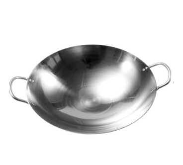 Sartén Wok de Doble Asa 45cm - Cocina Asiática