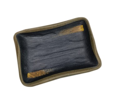 Plato Sushi con Textura de Piedra - 6.6"