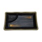 Plato Sushi Doble Rejilla con Textura de Piedra - 7.8"