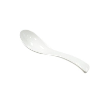 Cuchara blanca pequeña de Postre/Salsa 5.75/ 5.15"