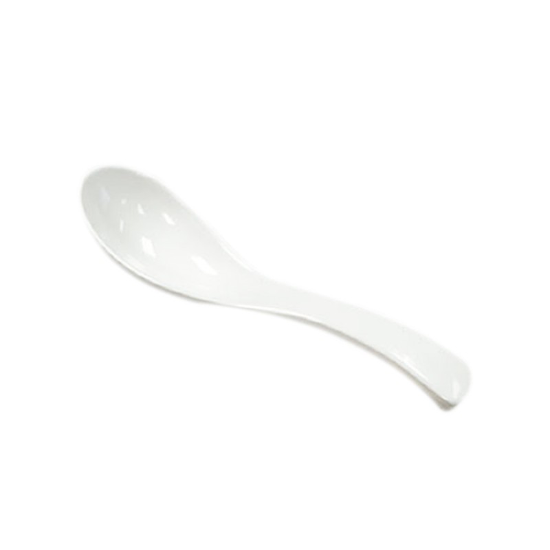 Cuchara blanca pequeña de Postre/Salsa 5.75/ 5.15" Cuchara blanca pequeña de Postre/Salsa 5.75/ 5.15"