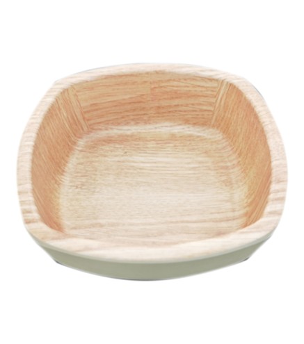 Cuenco / Bowl Cuadrado de madera 5.75"