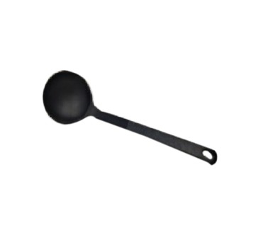 Cucharas negras - Pequeña 5.62" y Grande para sopas