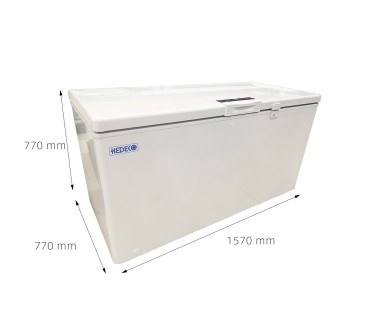 Congelador Horizontal 412L Blanco 157x77x88CM