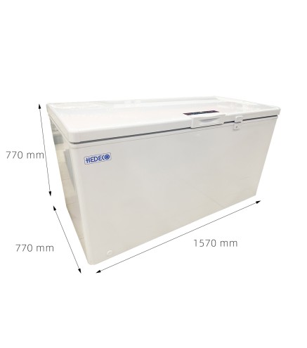Congelador Horizontal 412L Blanco 157x77x88CM