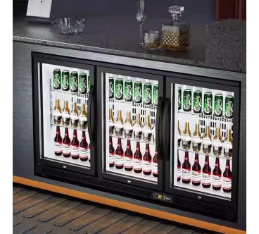 Armario Refrigerado Doble Puerta 193L | 90x52x84cm | 2-8°C | Bebidas