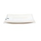 Plato Rectangular melamina Blanco - 16" Plato Rectangular melamina Blanco - 16"
