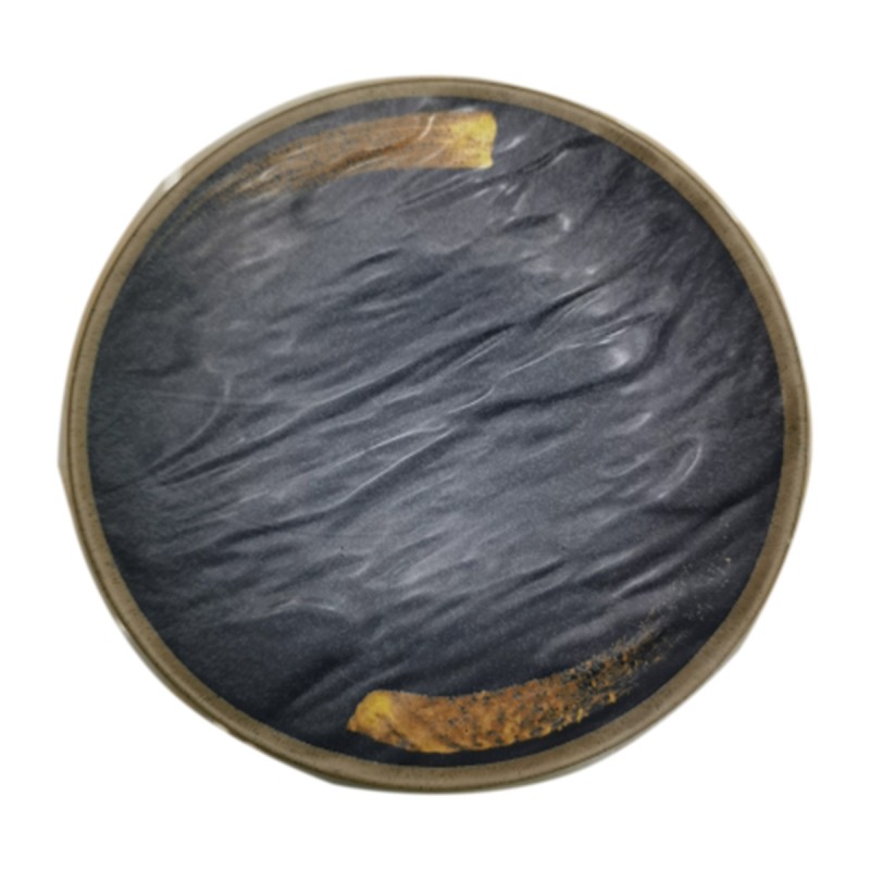 Plato Redondo Melamina 7" - Negro Plato Redondo Melamina 7" - Negro