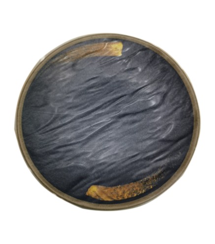Plato Redondo Melamina 7" - Negro