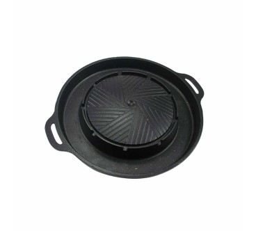 Olla Eléctrica con Plancha Integrada Multifunción Shabu-Shabu y Parrilla