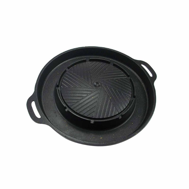 Olla con Plancha Integrada Multifunción KS-380 Shabu-Shabu y Parrilla Olla con Plancha Integrada Multifunción KS-380 Shabu-Shabu y Parrilla