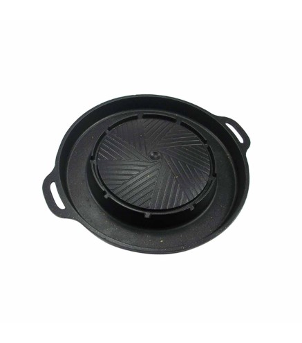 Olla Eléctrica con Plancha Integrada Multifunción Shabu-Shabu y Parrilla