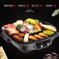 Olla Eléctrica con Plancha Multifunción Hot Pot y Parrilla Cuadrada Olla Eléctrica con Plancha Multifunción Hot Pot y Parrilla Cuadrada