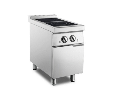 Cocina Eléctrica De Inducción INOX304 380V / 3.5KWx2