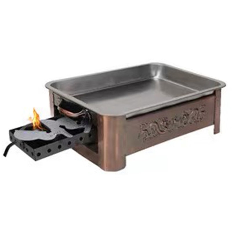 Chafing Dish para Pescado a la Brasa 36x27x14cm Inox Chafing Dish para Pescado a la Brasa 36x27x14cm Inox