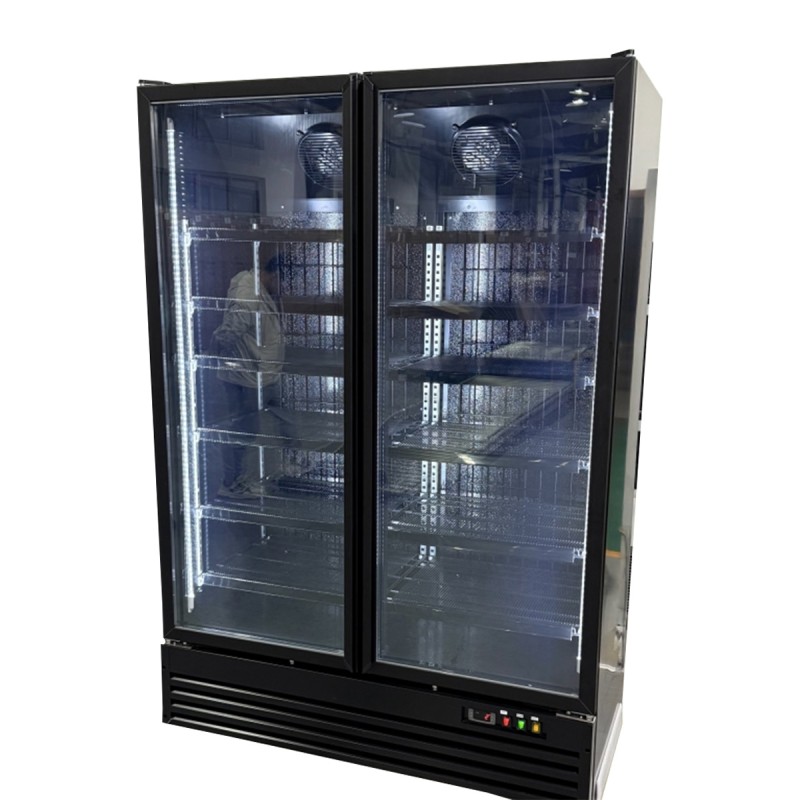 Nevera Frigoríficos Negros 2 Puerta| 941L y 1055L | Ventilado -2/+6°C | Clase T5 Nevera Frigoríficos Negros 2 Puerta| 941L y 1055L | Ventilado -2/+6°C | Clase T5