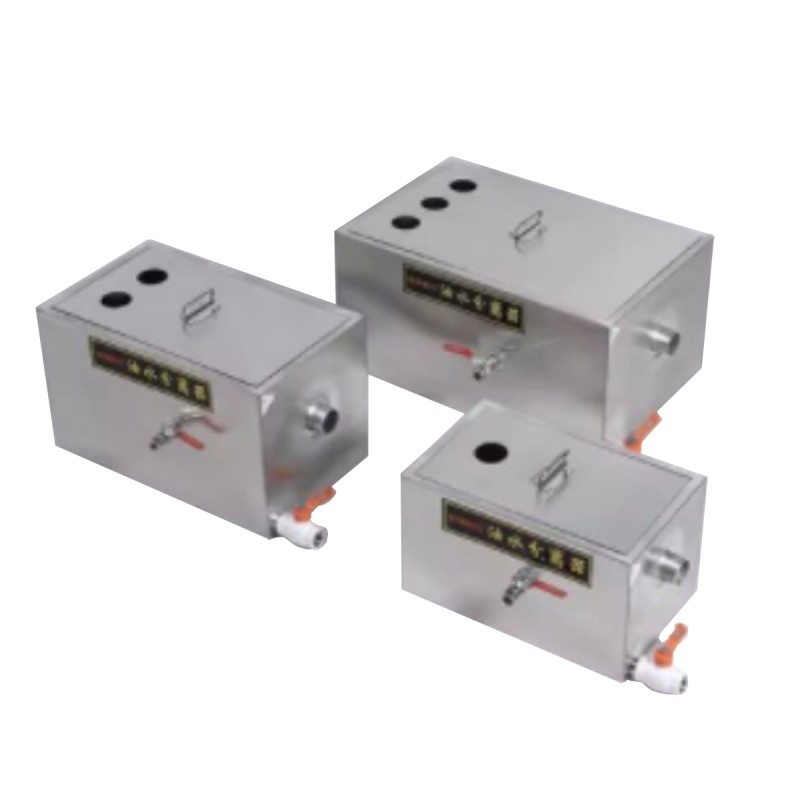 Separador de Grasa Inoxidable 45x25x23cm Separador de Aceite y Residuos Separador de Grasa Inoxidable 45x25x23cm Separador de Aceite y Residuos