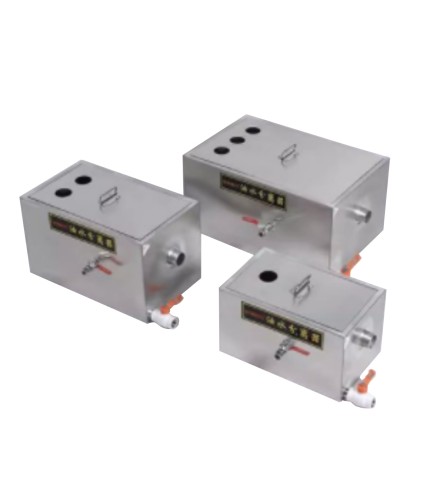 Separador de Grasa Inoxidable 45x25x23cm Separador de Aceite y Residuos