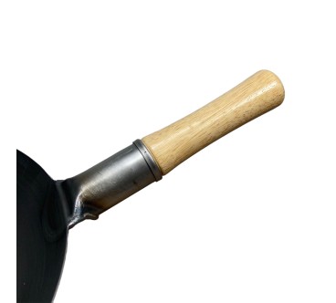 Sartén Wok de Hierro con Mango 14" y 16" | 36cm y 40cm