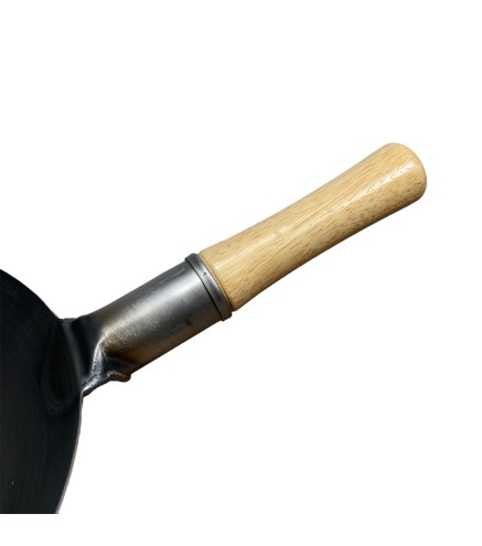 Sartén Wok de Hierro con Mango 14" y 16" | 36cm y 40cm