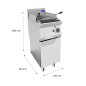 Parrilla de Gas Natural  1x7kW y 2x7kW de Rocas de Lava