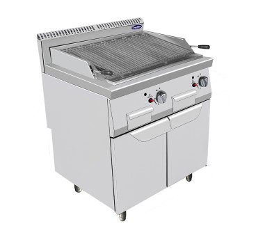 Parrilla de Gas Natural  1x7kW y 2x7kW de Rocas de Lava