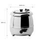 Olla Eléctrica Sopa Caliente 10L Ø35x38cm - Acero Inox/ Negro Olla Eléctrica Sopa Caliente 10L Ø35x38cm - Acero Inox/ Negro