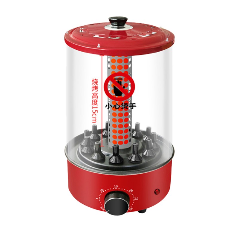 Máquina Automática de Pinchos Sin Humo 12 Pinchos