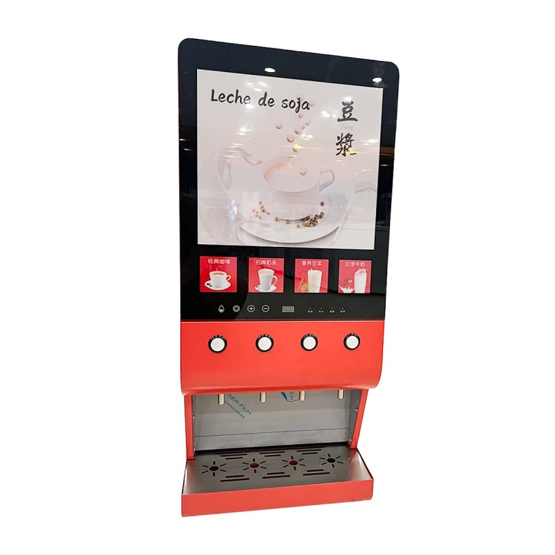 Máquina Leche de Soja Roja 3000W 36.5x56.5x86cm | 4 Ingredientes