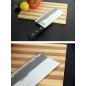 Cuchillo Cocina Corte y Hacha - Mango Plástico - Cuchillo Shibazi