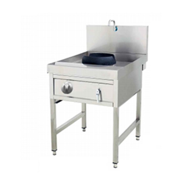 Cocina de Gas Profesional 1 Fuego Rápido con Grifo - GN Propano 65x90x81cm+ 29cm