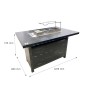 Mesa BBQ Madera Negra 1.2m/1.6m - Parrilla Reversible Mesa BBQ Madera Negra 1.2m/1.6m - Parrilla Reversible