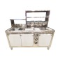 Mesa Bar 150/180cm | Fregadero | Grifo | Lavavasos | Recogevasos | Basurero Mesa Bar 150/180cm | Fregadero | Grifo | Lavavasos | Recogevasos | Basurero