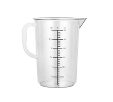 Taza Medidora 3000ml PC Resistente