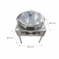 Horno Pizzero Eléctrico 5KW Ø56cm 82x66x80cm Horno Pizzero Eléctrico 5KW Ø56cm 82x66x80cm